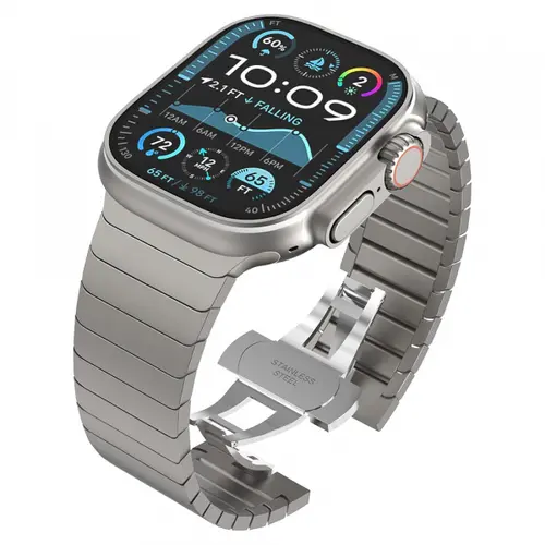 Curea Techsuit W012 pentru Apple Watch 42mm / 41mm / 40mm / 38mm Series, Argintiu