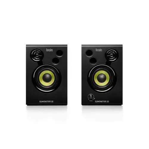 Set Boxe Multimedia Hercules Dj Monitor 32, 3 inch, putere 2 x 15W (Negru)