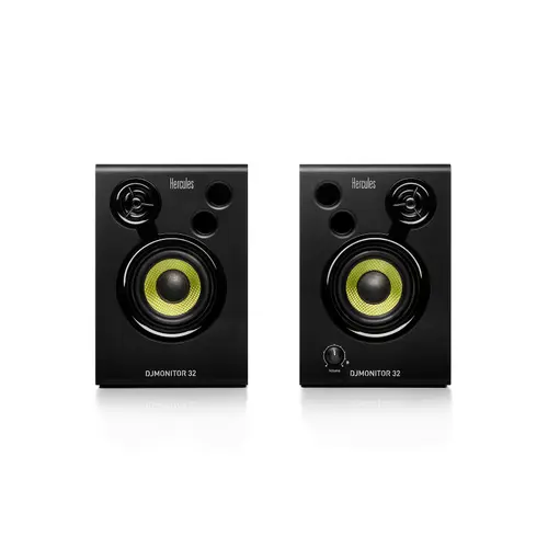 Set Boxe Multimedia Hercules Dj Monitor 32, 3 inch, putere 2 x 15W (Negru)