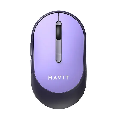 Mouse Wireless Havit MS78GT, 3200 DPI (Violet)