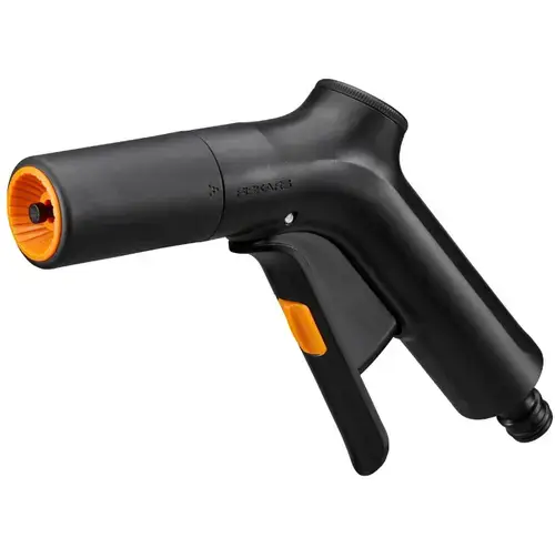 Pistol pentru stropit cu jet reglabil Fiskars Solid 1070838 (Negru/Portocaliu)