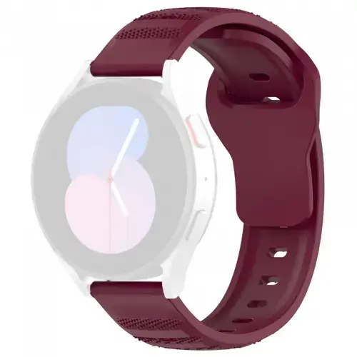 Curea Techsuit W050 pentru Huawei Watch / Xiaomi Watch Series, 22mm, Visiniu