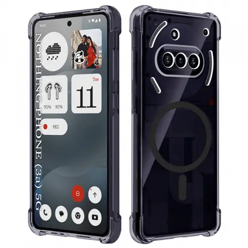 Husa MagSafe pentru Nothing Phone (3a), Techsuit, Shockproof Clear