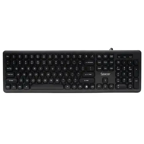 Tastatura Spacer SPKB-LWP-03, Wired, USB (Negru)