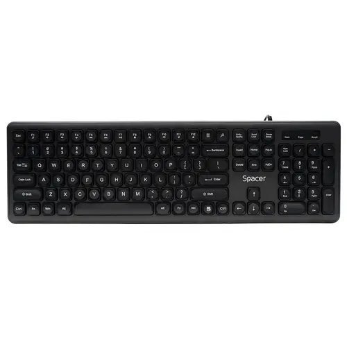 Tastatura Spacer SPKB-LWP-03, Wired, USB (Negru)