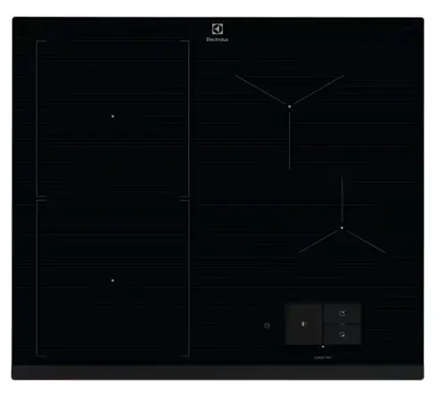 Plita incorporabila Electrolux Sense Pro 900 EIS6949, Inductie, 60 cm, Gatire asistata SensePro, Control touch, Booster (4 zone), Conectivitate hota, Wi-Fi, Timer electronic, Oprire automata, Detectarea vaselor, Semnal acustic (Negru)