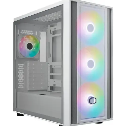 Carcasa Cooler Master MasterBox 600, Fara sursa, Middle Tower (Alb)