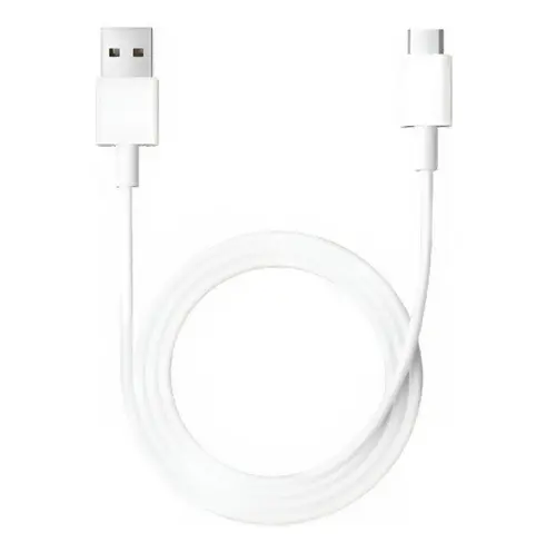 Cablu de date Xiaomi BHR087GGL, 3A, USB-A la USB Type-C, 1m (Alb)