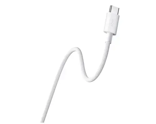 Cablu de date Xiaomi BHR0878GL, 3A, USB-C la USB-C, 1m (Alb)