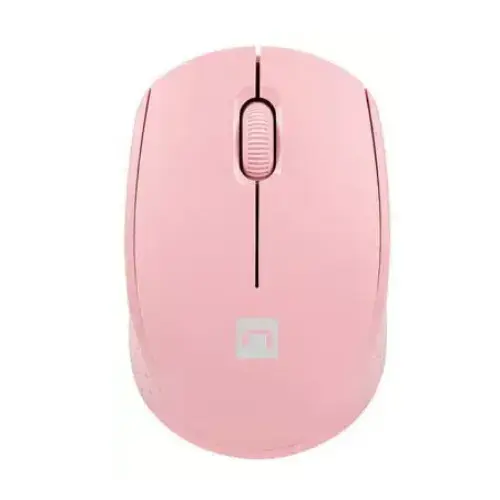 Mouse Natec NMY-2002, Wireless 2.4Ghz, USB (Roz)