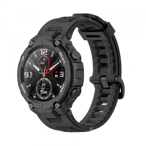 Curea Smartwatch Techsuit W067 pentru Amazfit T-Rex Pro / T-Rex (Negru)