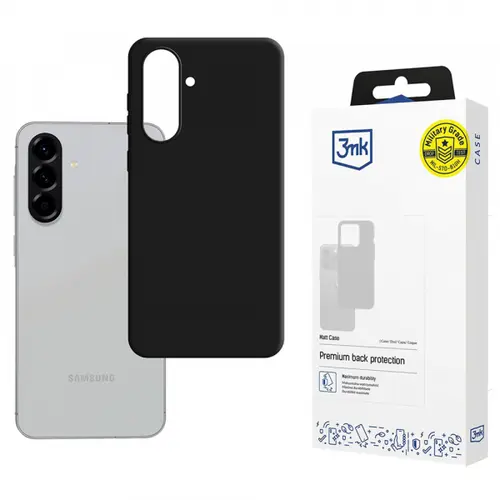 Husa pentru Samsung Galaxy A56 A566 / A36 A366, 3MK, Neagra Mata