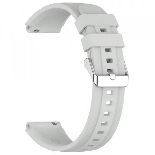 Curea Techsuit W075 pentru Huawei Watch / Garmin Watch Series, 18mm, Gri