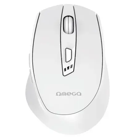 Mouse Omega OMC529RWB, Wireless 2.4GHhz (Alb)