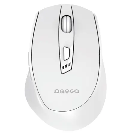 Mouse Omega OMC529RWB, Wireless 2.4GHhz (Alb)