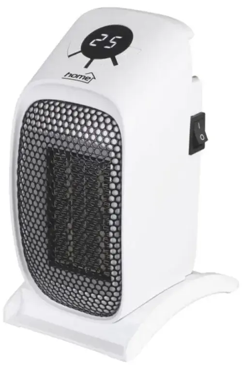 Radiator portabil Home FKH400, 400 W, Ceramic, Termostat (Alb/Negru)
