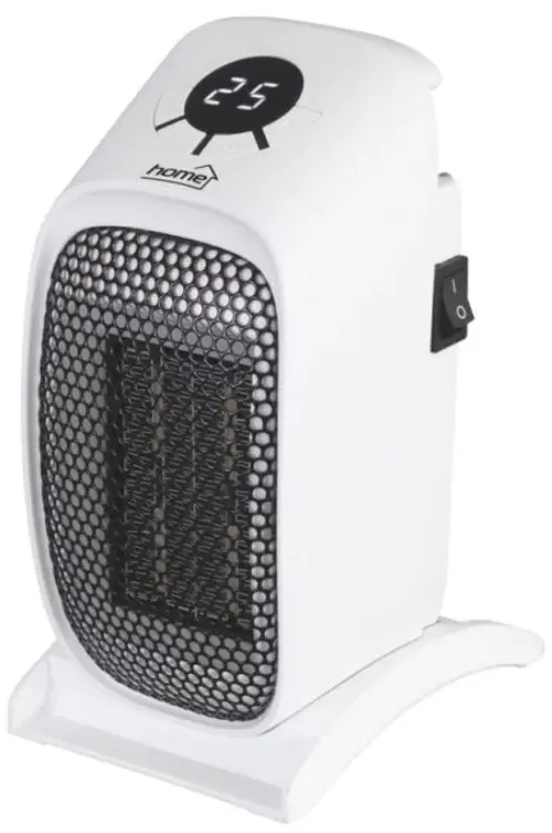 Radiator portabil Home FKH400, 400 W, Ceramic, Termostat (Alb/Negru)
