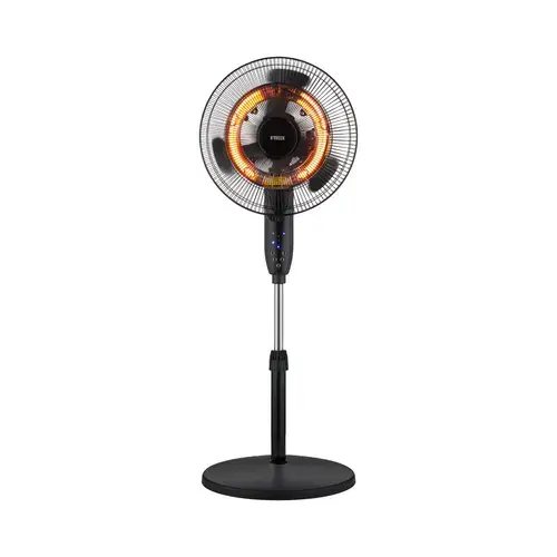 Ventilator cu picior inteligent 2 in 1 cu functie de incalzire Noveen F740, 4 viteze, WiFi Smart X-LINE, Timer, 40/1000/2000 W (Negru)