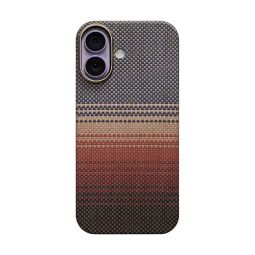 Husa Protectie Spate Pitaka pentru Apple iPhone 17 MagEZ 7, MagSafe, Ultra-Slim (Multicolor)