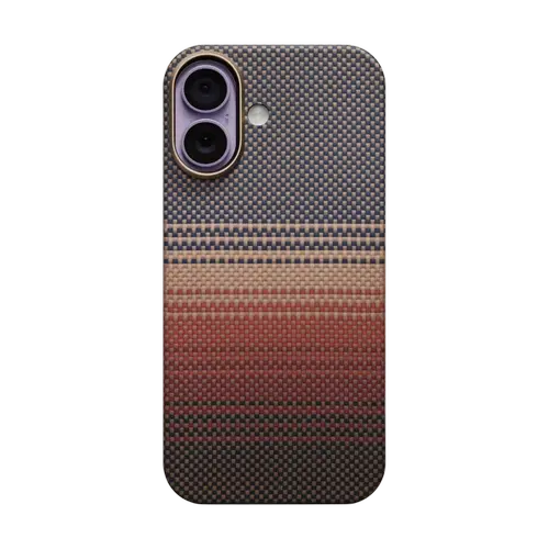 Husa Protectie Spate Pitaka pentru Apple iPhone 17 MagEZ 7, MagSafe, Ultra-Slim (Multicolor)