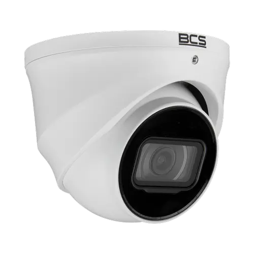 Camera supraveghere video exterior BCS LINE BCS-L-EIP25FSR5-Ai2, Dome, 5MP 2960x1688, 1GB RAM, 4GB Flash, 2.8mm, 16x Zoom digital, IR 50m, Microfon, PoE, IP67 (Alb)
