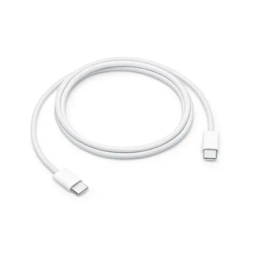 Cablu de date Apple MW493ZM/A, 60 W, USB-C, 1m (Alb)