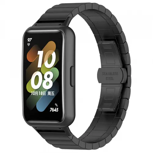 Curea Techsuit W012 pentru Garmin Instinct / Approach / Fenix Watch Series, 20mm, Negru