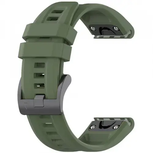 Curea Techsuit W060 pentru Garmin Instinct / Approach / Fenix Watch Series, 20mm, Verde