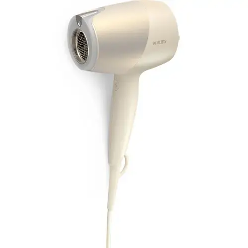 Uscator de par Philips SenseIQ Seria 9000 BHD829/00,  1800 W, Senzor SenseIQ, Programe digitale inteligente, Ingrijire cu ioni, Difuzor de volum, Cap de coafare 7mm, Accesoriu de masaj pentru scalp (Bej)