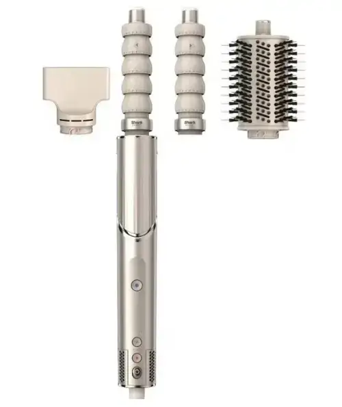 Ondulator Multistyler SHARK 3in1 FlexStyle HD426SLEU, 1400 W, 3 setari temperatura, 3 moduri coafare, Functie Cool Shot (Bej)