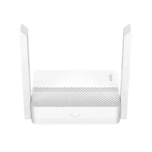 Router Wireless Cudy WR300, 3 x LAN, 2 Antene externe (Alb)