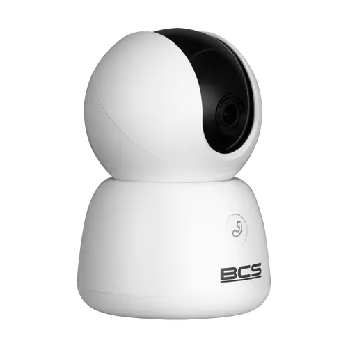 Camera supraveghere interior BCS LINE PTHOME01, 5MP 2880x1620, 3.6mm, Wi-Fi, Control prin aplicatie, IR 10m (Alb)