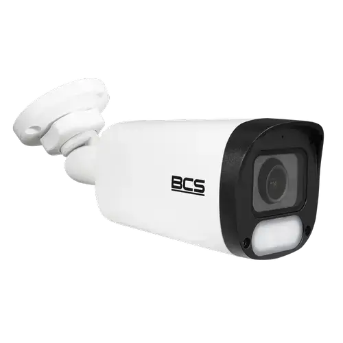 Camera supraveghere video exterior BCS Line BCS-P-TIP24FCL3-Ai1, Bullet, NDAA, 4MPx 2688x1520, 2.8mm, Zoom digital 16x, Lumina alba 30m (Alb)