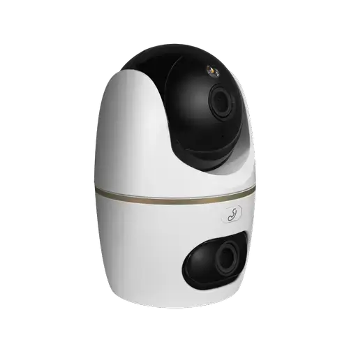 Camera supraveghere video interior BCS LINE BCS-L-PTHOME07, 5MP 2880x1620, IR 30m, Wi-Fi (Alb)