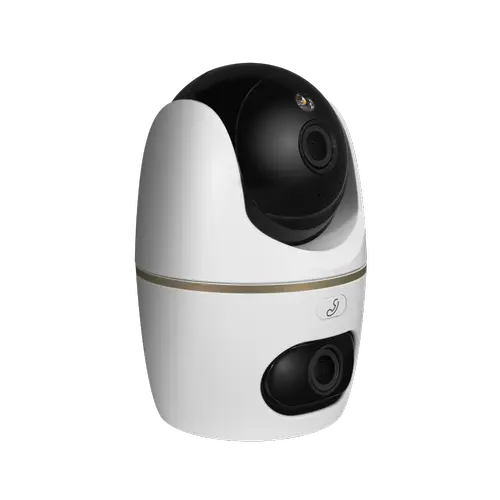 Camera supraveghere video interior BCS LINE BCS-L-PTHOME07, 5MP 2880x1620, IR 30m, Wi-Fi (Alb)