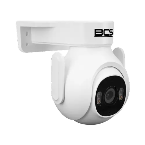 Camera supraveghere interior BCS LINE BCS-L-PTHOME05, 5MP 2880x1620, 3.6mm, IR LED 30m, Wi-Fi, IP66 (Alb)