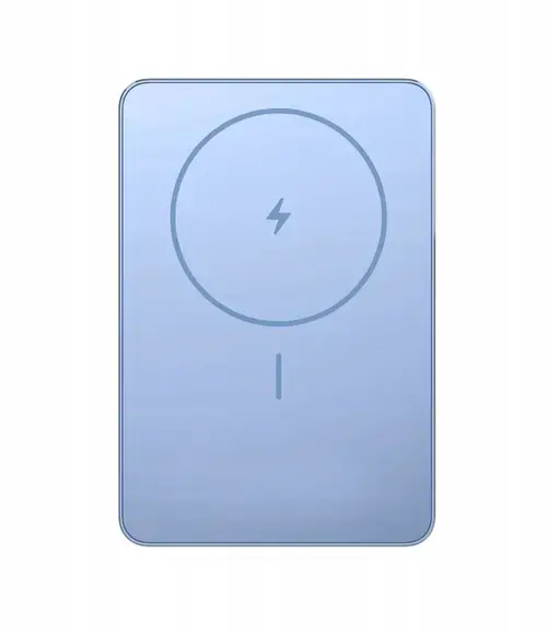 Acumulator extern Xiaomi Super Slim Magnetic BHR08POGL, 5000 mAh, Wireless 15 W, 22.5 W USB Type-C (Albastru)