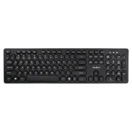 Tastatura Wireless Rebel WK100 (Negru)