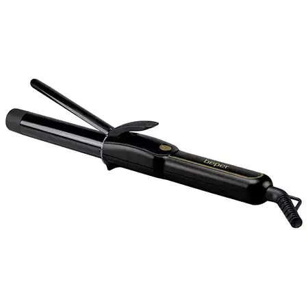 Ondulator pentru par BEPER BP301001, 35 W, Temperatura maxima 180 C, 25mm (Negru)