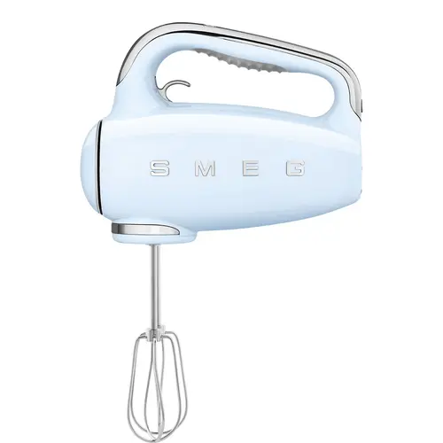 Mixer manual SMEG HMF01PBEU, Stil anii 50, 9 viteze, 250 W (Albastru)