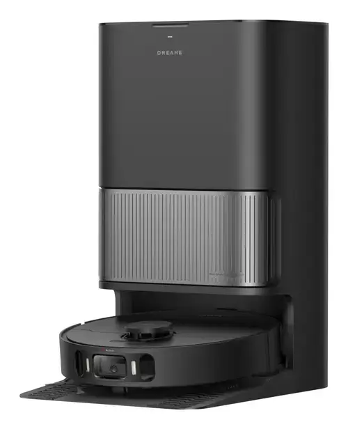 Aspirator robot Dreame L40 Ultra AE RLL77SE-BK, Autonomie 180 minute, 19000 Pa, Rezervor statie apa curata/uzata 4.5/4 l, Recipient praf 0.395 l, Tehnologie MopExtend (Negru)