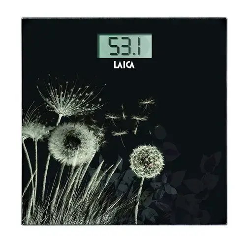 Cantar electronic Laica PS1080, 180 kg, cu acumulator reincarcabil (Negru)