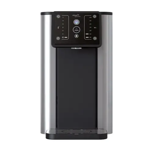 Dozator de apa filtrata fierbinte sau rece Aqua Optima Aurora, 1 x filtru Evolve, Capacitate 3.8 l, Pana la 100 l apa filtrata (Negru)