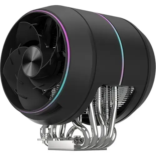 Cooler CPU Zalman ZET5, 120mm, 600 - 2000 RPM, aRGB (Negru)