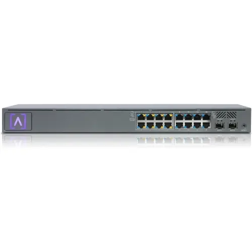 Switch Alta Labs S16-POE, 16 porturi (8 PoE+)