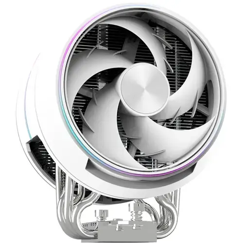 Cooler CPU Zalman ZET5, 120mm, 600 - 2000 RPM, aRGB (Alb)