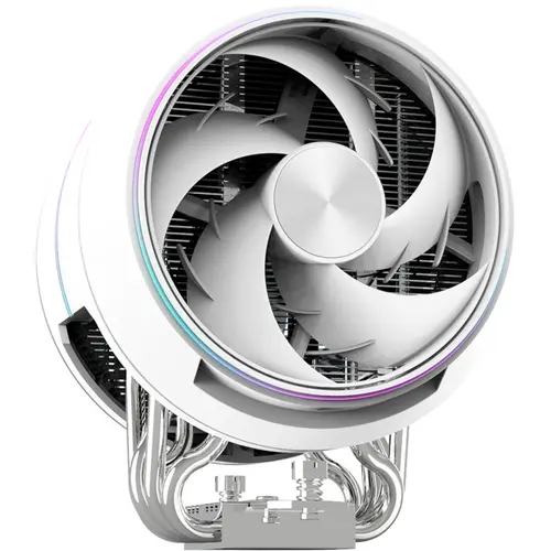 Cooler CPU Zalman ZET5, 120mm, 600 - 2000 RPM, aRGB (Alb)