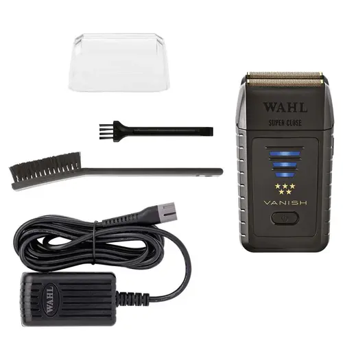 Aparat de ras electric WAHL Professional Vanish 5, Autonomie 100 minute, 9000 rpm (Negru)