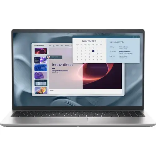 Laptop Dell Pro 15 Essential PV15250 (Procesor Intel® Core™ i7-1355U (12M Cache, up to 5.00 GHz) 15.6inch FHD, 16GB, 512GB SSD, Intel Iris Xe Graphics, Windows 11 Pro, Argintiu)