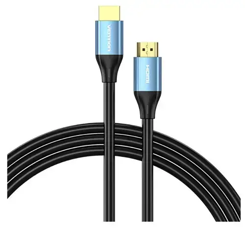 CABLU video Vention ALHSI HDMI - HDMI, 3m, 4K 60Hz, 30AWG (Albastru)